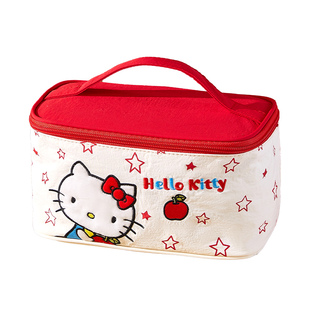 三丽鸥化妆包手提大容量女生旅行便携收纳包可爱卡通手提洗漱包