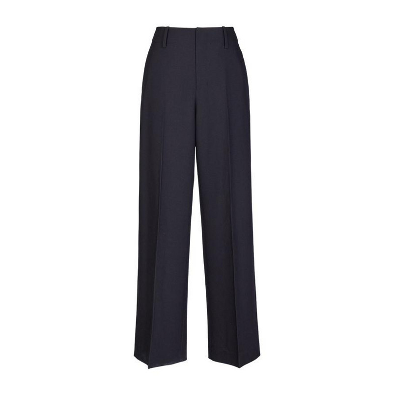 婉甸2026秋季新品黑色直筒裤休闲简约显瘦自然腰阔腿裤1253P11YJ3