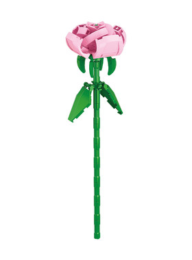积木花拼装玩具拼插女孩生日礼物