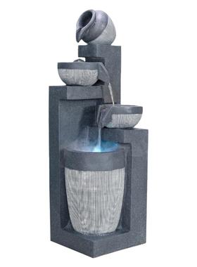 室内流水喷泉落地摆件家居装饰