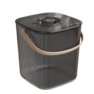 厨余垃圾桶轻奢高颜值带过滤网厨房专用家用剩饭剩菜桶手提带盖桶