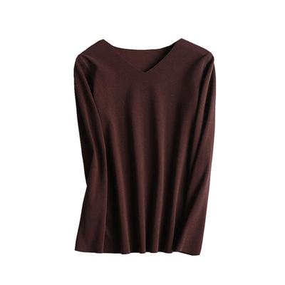 秋冬德绒长袖打底衫双面绒内搭