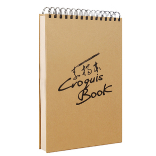 加厚硬壳线圈素描本A4美术素描纸学生八开画纸16k空白图画本Diy速写本画画本8K绘画本手绘本美术生专用