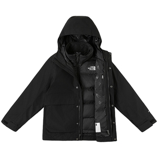 北面童装男女儿童冲锋衣三合一羽绒服内胆防水TheNorthFace|8DXT
