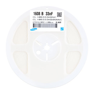 原装正品0603贴片电容 50V 33NF ±10% X7R CL10B333KB8NNNC 50只