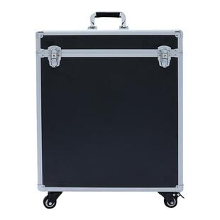 铝合金台式电脑拉杆箱主机显示屏运输行李箱子航空周转箱带锁定制