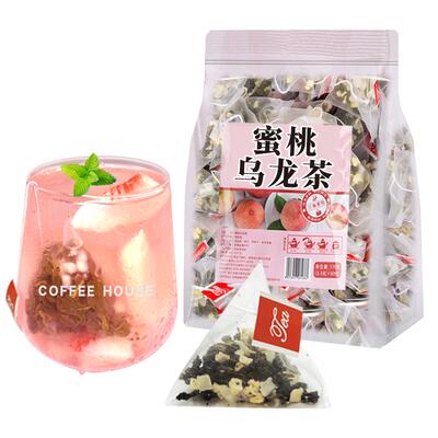 热7万单蜜桃乌龙茶包茶派独立包