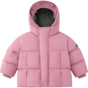 [小暖盾95绒三防]齐齐熊宝宝羽绒服男女童冬装新年红色极寒面包服