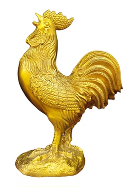 纯铜金鸡聚财雄鸡报晓镇宅大公鸡