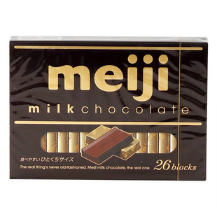 日本进口零食Meiji明治钢琴黑巧克力草莓牛奶抹茶夹心巧克力年货