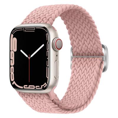 applewatch星光编织单圈表带调节
