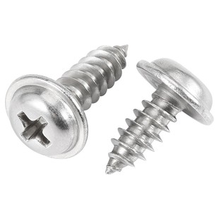 304不锈钢十字圆头带垫自攻螺丝PWA盘头带介子自攻螺丝钉M2.3M2.6