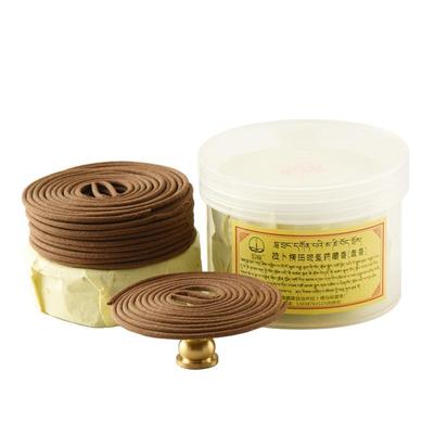 藏香天然盘香家用室内供佛西藏药香熏香净化空气非檀香沉香盘香