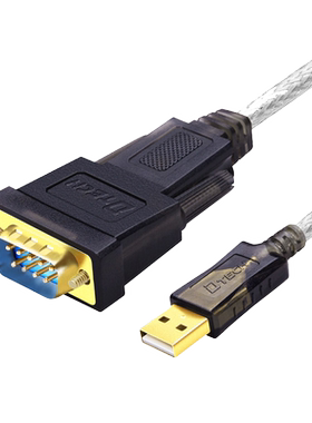 帝特USB转串口线RS232com口通讯