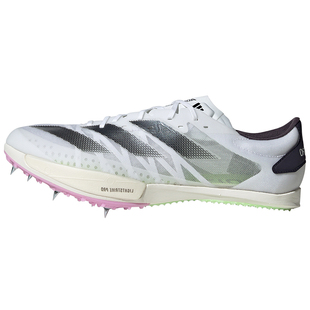 2024新款！田径精英Adidas SP2大蝉翼二代莱尔斯厚底男女短跑钉鞋