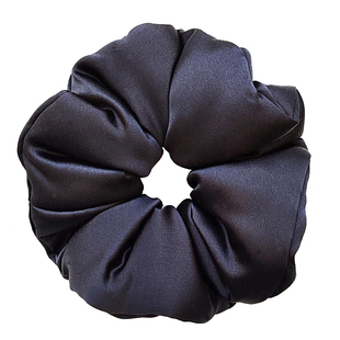 30姆米真丝枕头发圈桑蚕丝睡觉大波浪卷发饱满柔软填充大肠圈护发