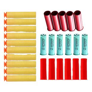 双管喷子弹壳软弹EXV软蛋标靶洛臣弹夹XM1014来福S686玩具枪配件