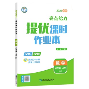 江苏专用2026春亮点给力提优课时作业本七八九年级上下册语文数学英语物理化学人教苏教译林版基础过关能力拓展提升强化同步专项