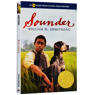 Sounder 英文原版小说 大嗓门传奇 纽伯瑞金奖 英文版儿童文学书籍 8-12岁 进口原版英语电影原著小说书