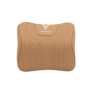 适用岚图梦想家座椅头枕车载护颈枕专用原车色皮革车内饰改装配件