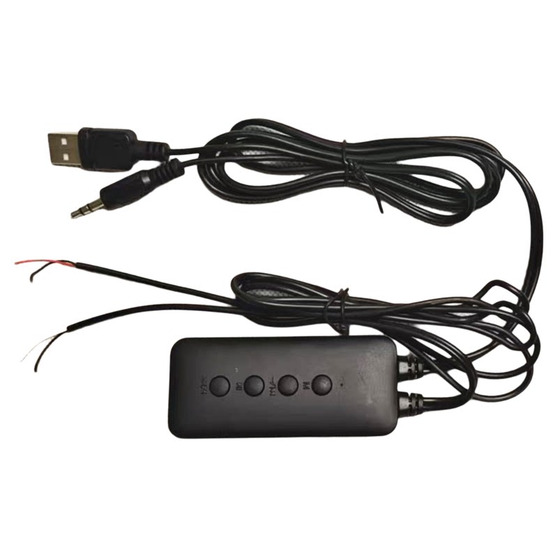 USB5V线控功放板蓝牙5.0双声大功率数字功放板 DIY音响立体声功放