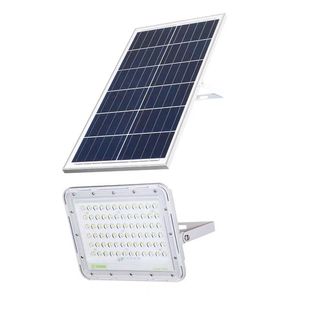 亚明防爆led太阳能投光灯户外防水 100W路灯农村别墅庭院家用照明