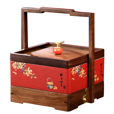 过年必备！柿柿如意双层密封果盒