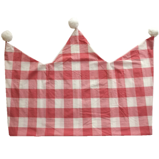 【靠背单套子不含芯】全棉皇冠床头靠枕床上大靠背套靠垫套子