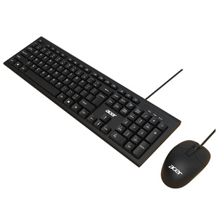 宏碁acer键盘鼠标套装台式机笔记本电脑通用有线游戏办公家用键鼠