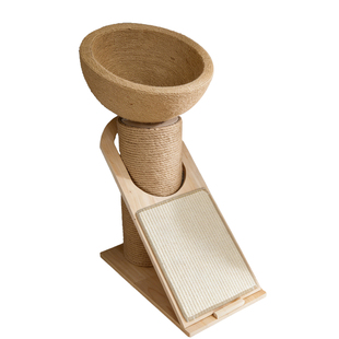 实木猫爬架小型玩具剑麻猫咪猫窝猫树猫抓柱一体不占地幼猫猫抓板