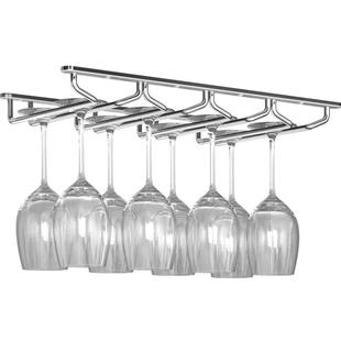 红酒杯架子倒挂酒杯架悬挂置物架高脚杯收纳家用酒柜轻奢高档摆件