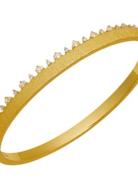 璀璨星瀑手工拉丝贵妃镯