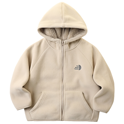 秋冬季男童加绒连帽卫衣校服神器