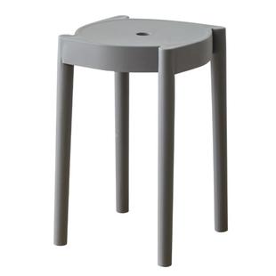 北欧时尚圆凳家用加厚可叠放客厅餐桌简约现代易收纳塑料凳子轻奢