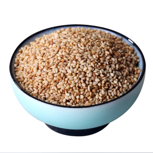 生白芝麻新货袋装500g即食 带皮芝麻干净免洗家用商用白芝麻调料