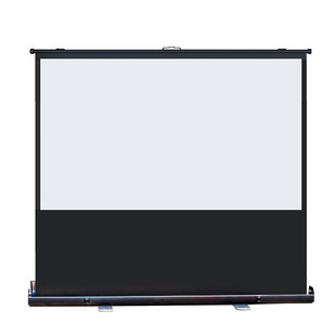 地拉幕布100寸110寸投影幕布地拉式投影仪幕布地升式幕布投影家用