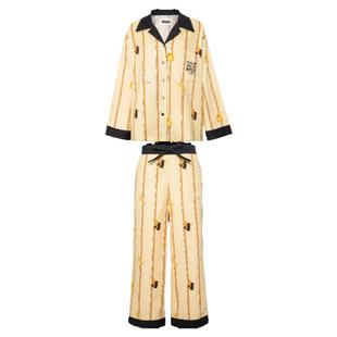 tbh野兽派家居神奇动物全棉家居服套装女四季可外穿纯棉情侣睡衣