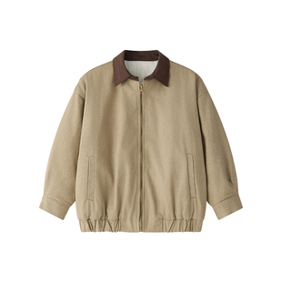 虾酱麻麻男童夹棉外套秋冬装2025新款男孩衣服加厚保暖儿童装上衣