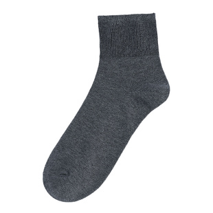 Topnew/铜牛经典纹饰中筒男袜2025夏季柔软男中筒袜耐磨耐穿VW010