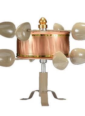 藏村藏式家用户外风力转动轮摆件