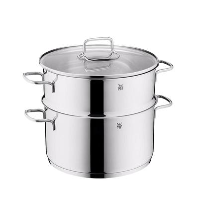 WMF不锈钢汤蒸锅三层加厚锅底
