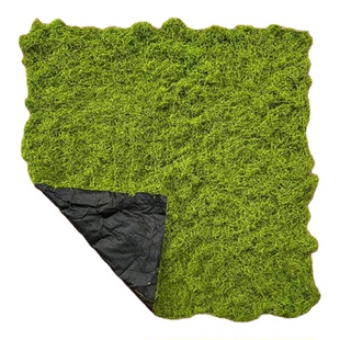 仿真苔藓草皮庭院造景布置假山绿植墙丝状假青苔草坪铺面遮丑装饰