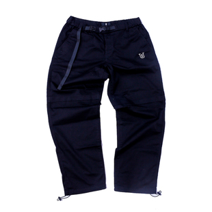 US联邦街牌弹力宽松裤可调节裤脚工装裤BBOY练舞街舞滑板休闲裤