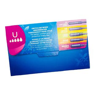 美国代购Tampax丹碧丝珍珠塑胶长导管便携卫生棉条Ultra超大流量