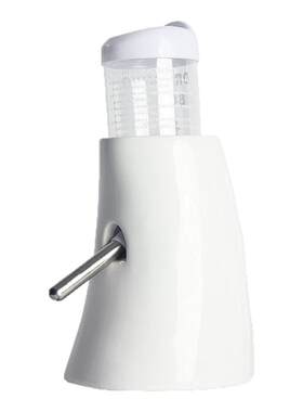 仓鼠立式水壶陶瓷水樽滚珠水壶