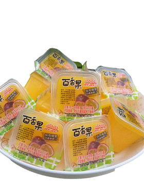 台湾晶晶果冻纯素散装零食