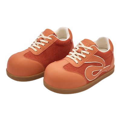 SMILEY笑脸苏打汽水系列桔休闲鞋