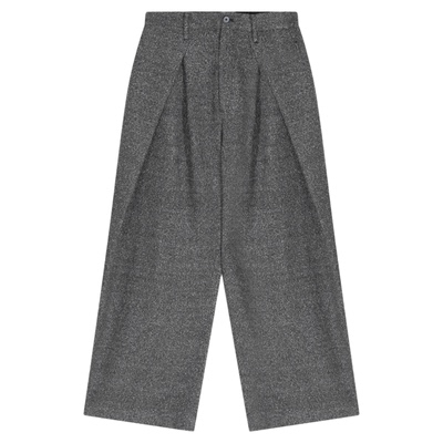 HARE裤子男2026春季新款质感简约潮流双褶廓形直筒裤589192