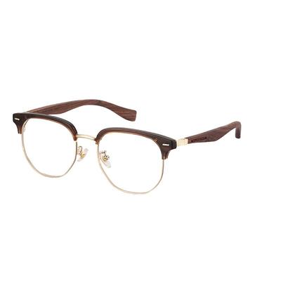 木九十经典半框眉线架