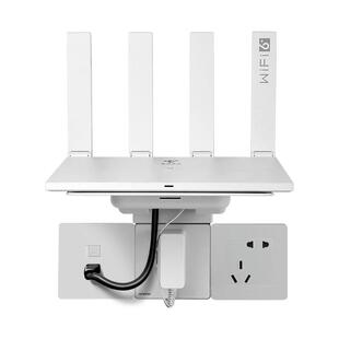 手机插座支架墙上壁挂式置物架放路由器收纳盒摄像头免打孔多功能